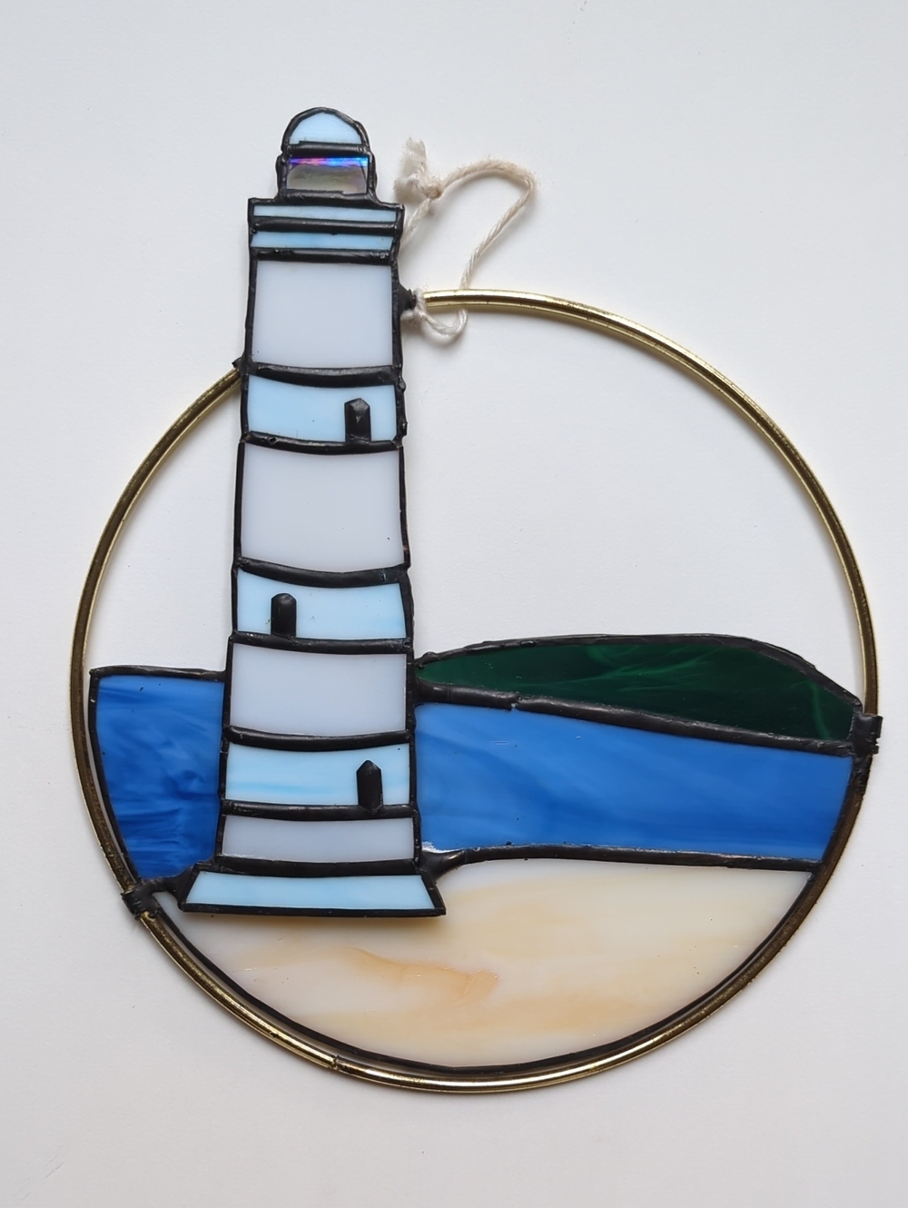 Stain Glass Lighthouse Sun Catcher